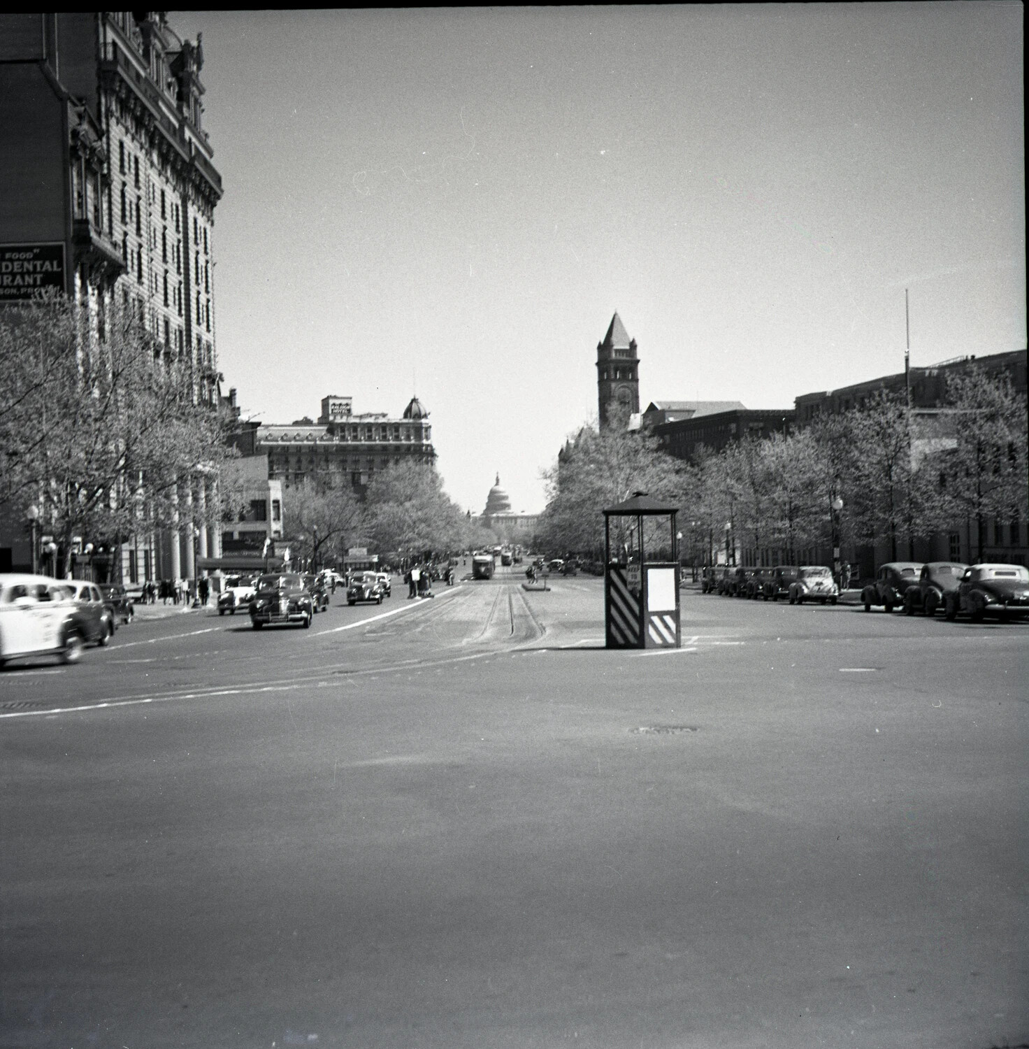 Pennsylvania Avenue Looking Toward the U.S. Capitol, Washington, D.C.
