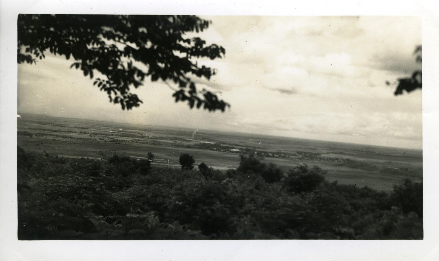 Panoramic Landscape View from Hillside Overlook, Okinawa
