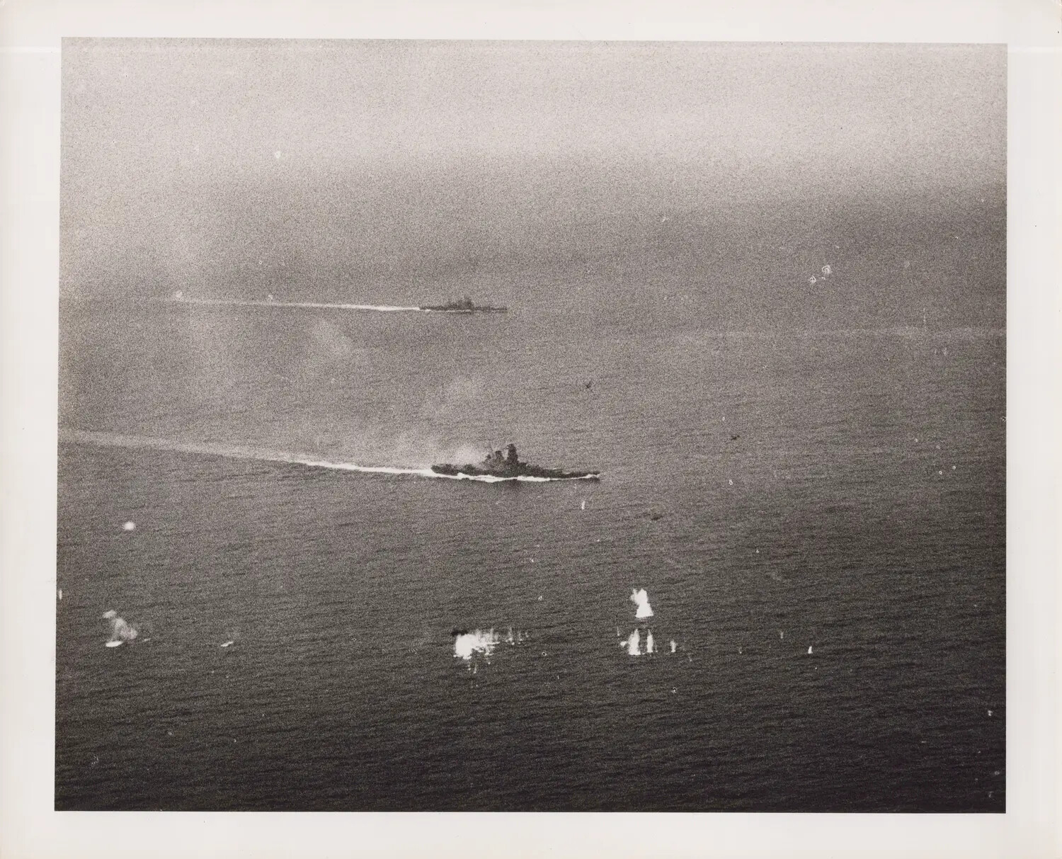 U.S. Navy Destroyers Under Fire, Battle off Samar, October 25, 1944
