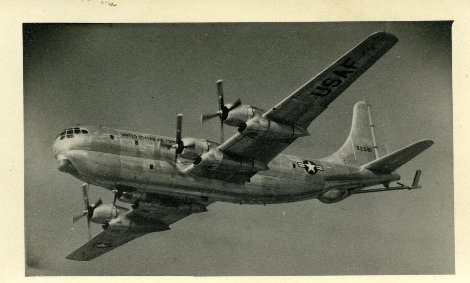 Boeing C-97 Stratofreighter in Flight, United States Air Force, Postwar Era