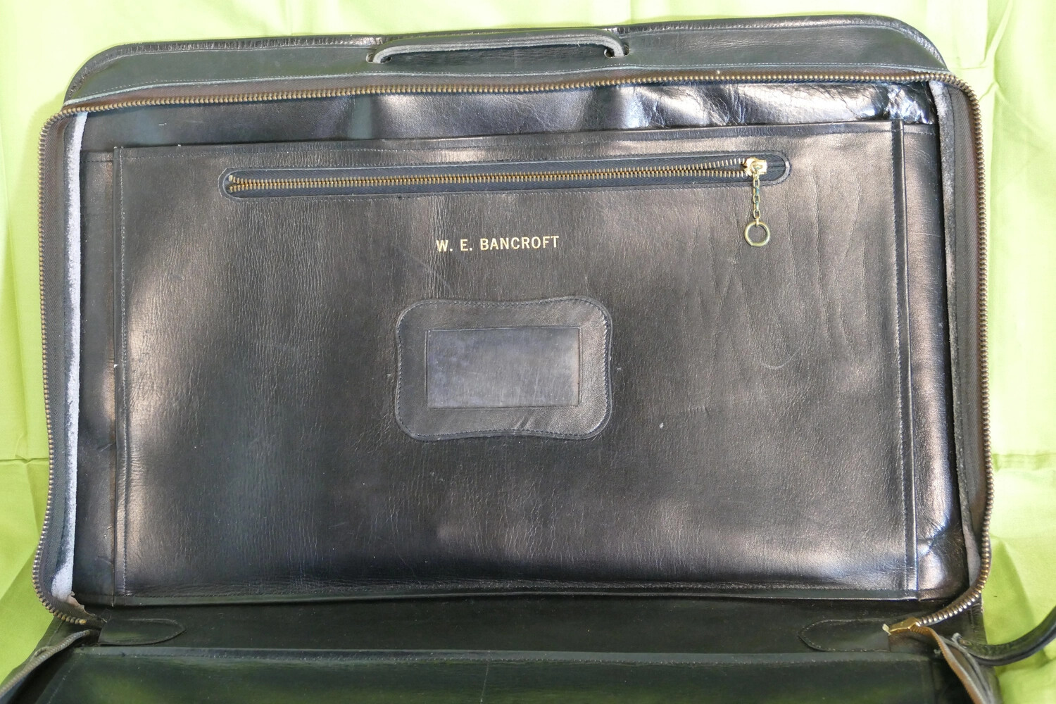 Personal Leather Briefcase of Lt. W. E. Bancroft, Korean War Collection