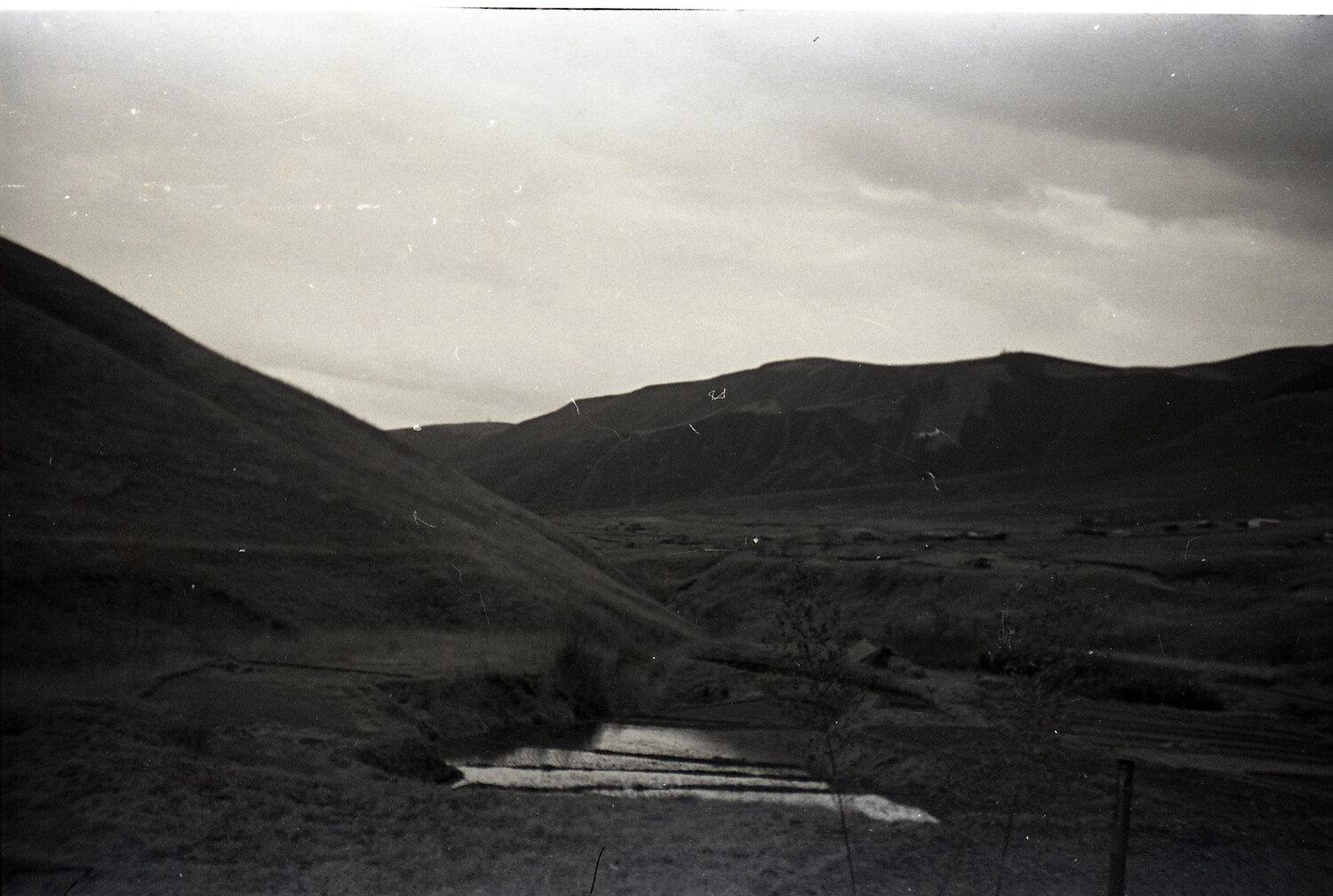 Korean Countryside Landscape — 187th Airborne Regimental Combat Team Collection, Korean War Era