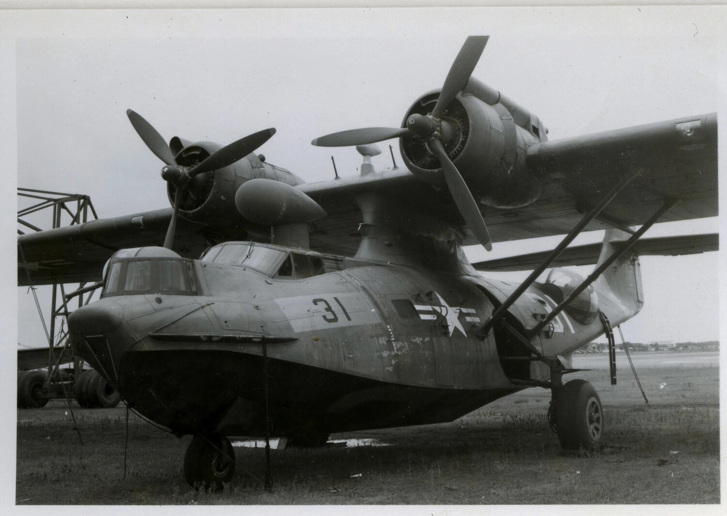 Consolidated PBY-6A Catalina Flying Boat, Parked on Airfield