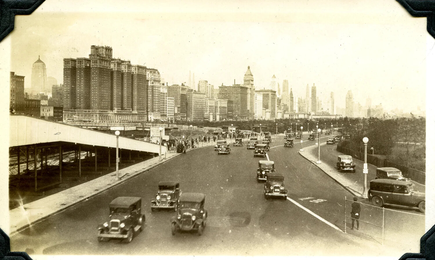 City Boulevard and Skyline View, Early 1930s (Jervey Family Album)