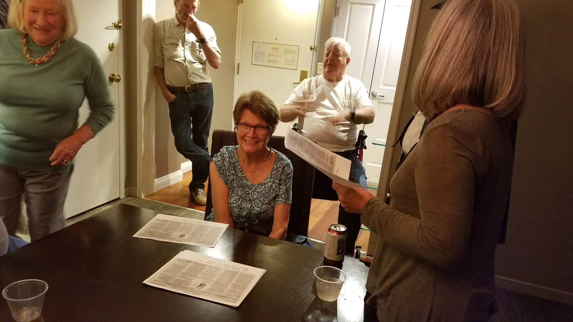 Informal Gathering During Gary 'Mike' Rose Medal of Honor Weekend, October 21, 2017 (Don Engebretsen Cell Phone Photos)