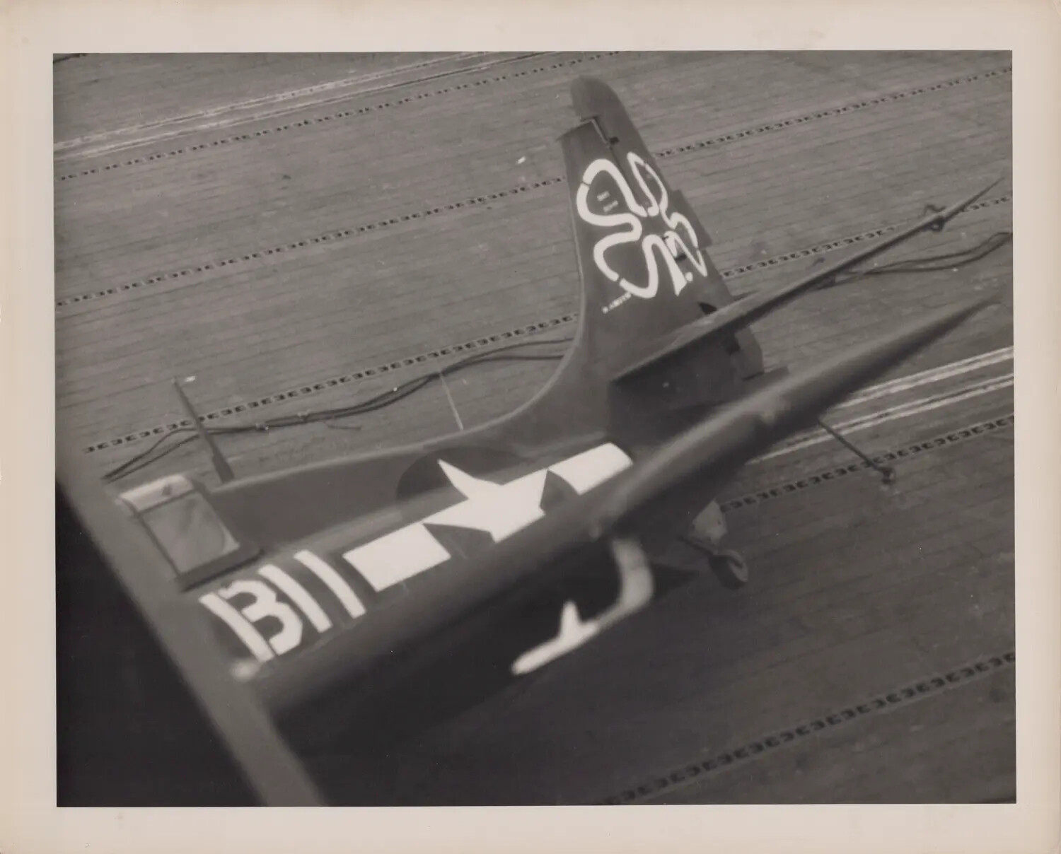 Crash of Aircraft B-11, Lt(jg) W.O. Green, USS Petrof Bay (CVE-80), 27 February 1945