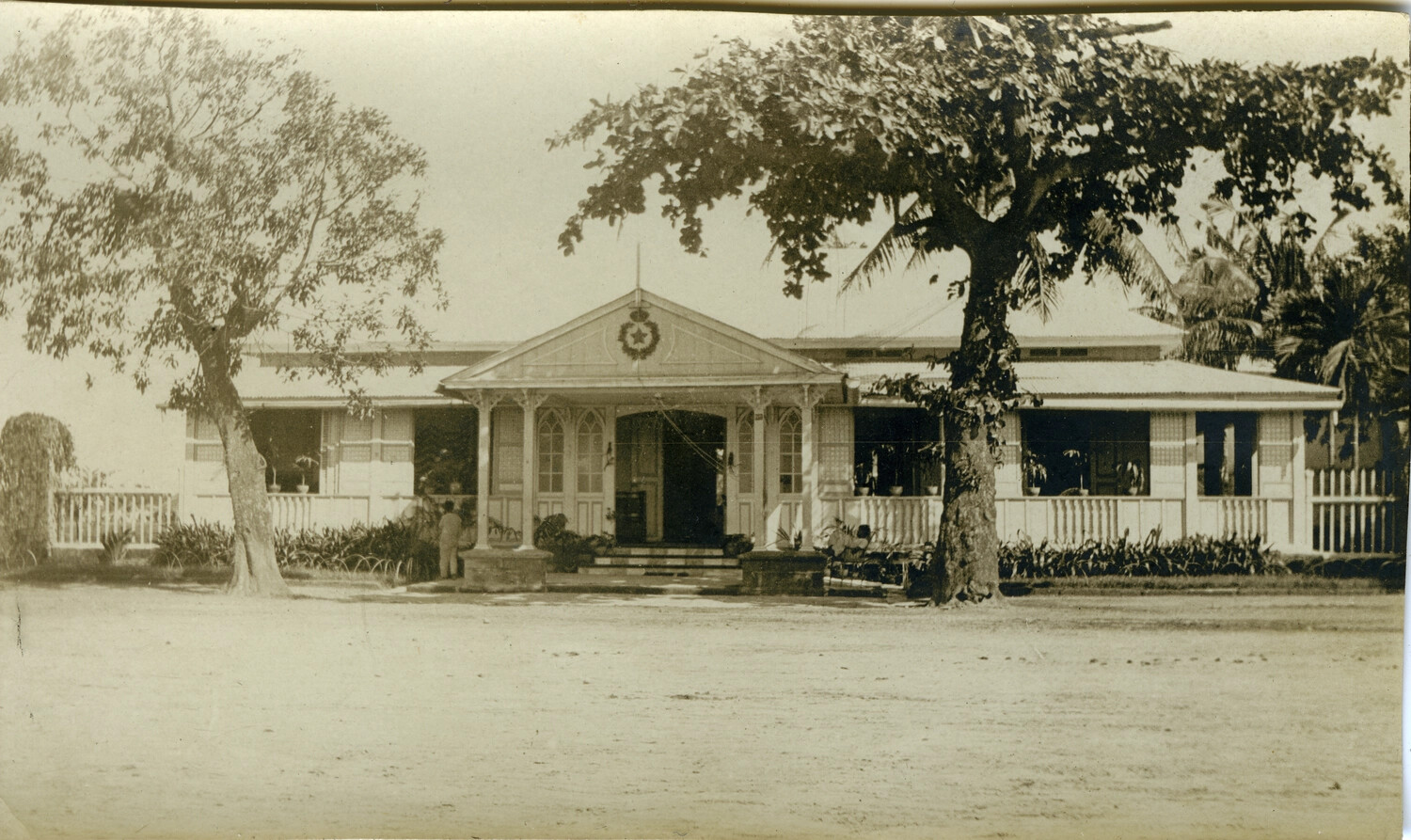 Colonial-Era Building, Possible U.S. Military Post or Officers' Quarters, Philippine Islands (Early 1900s)