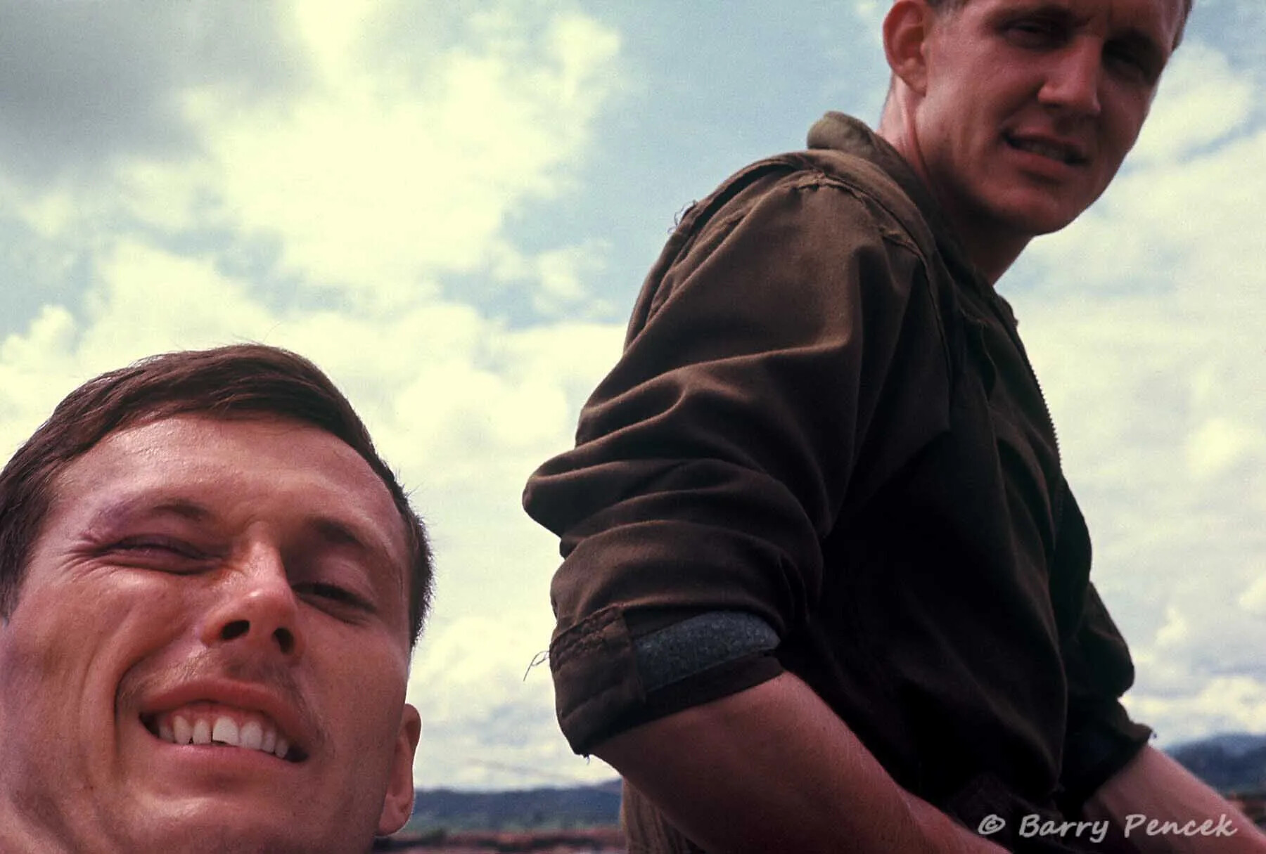 Informal Portrait of Two Servicemen, Vietnam War Era