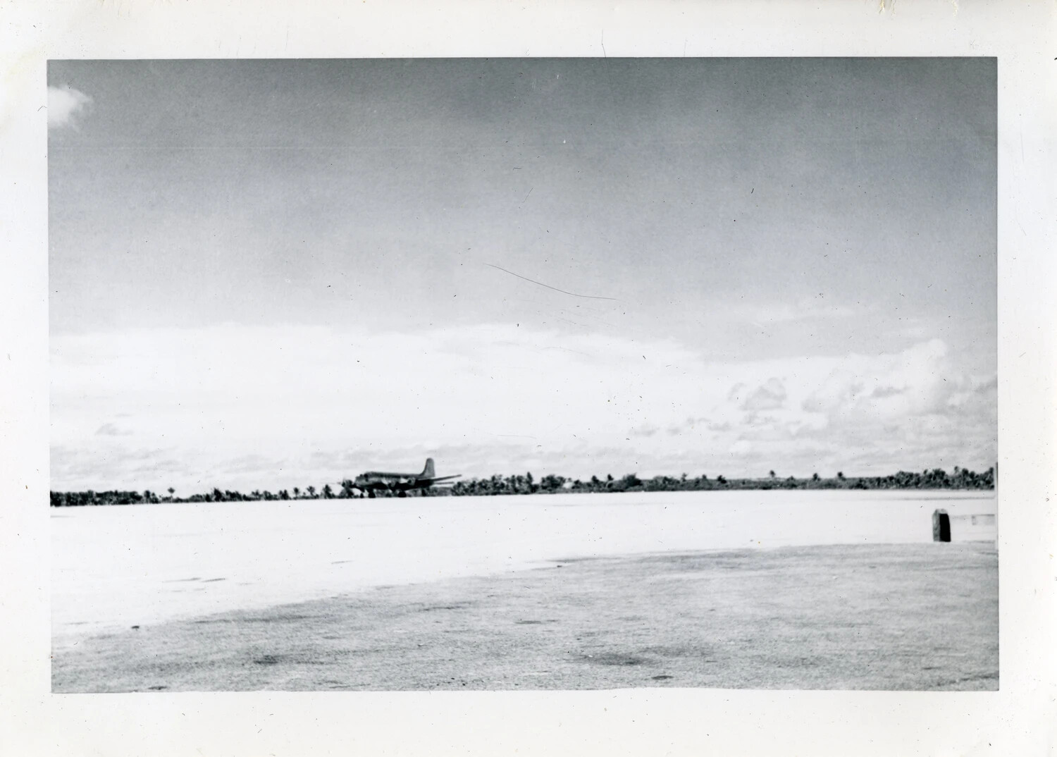 Douglas R5D Transport Aircraft on Airfield Apron, NAS Agana, Guam