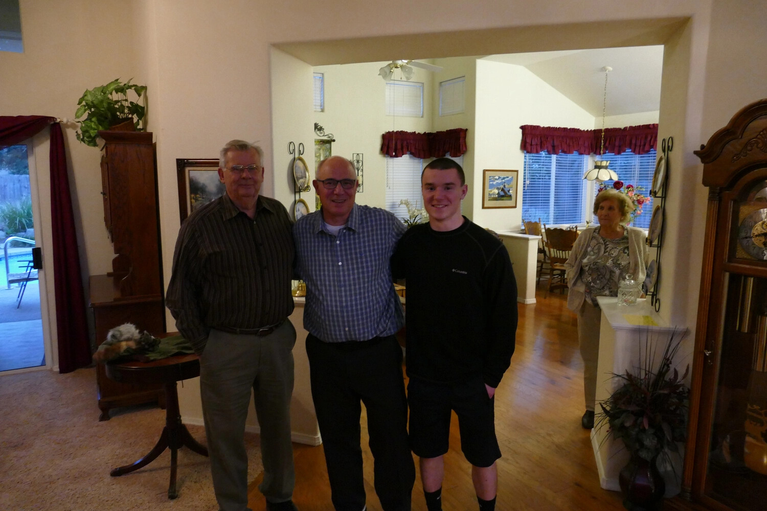 Three Generations -- Joseph Smith Family, Interview Production Still (Lt. Bancroft Korean War Project)