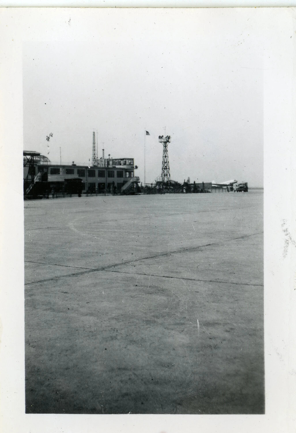 Airfield Terminal and Transport Aircraft, VR-6 Naval Air Transport Squadron Album (Manila)