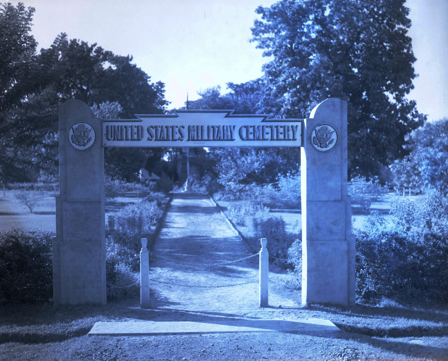 Entrance Gate, United States Military Cemetery, WWII China-Burma-India Theater