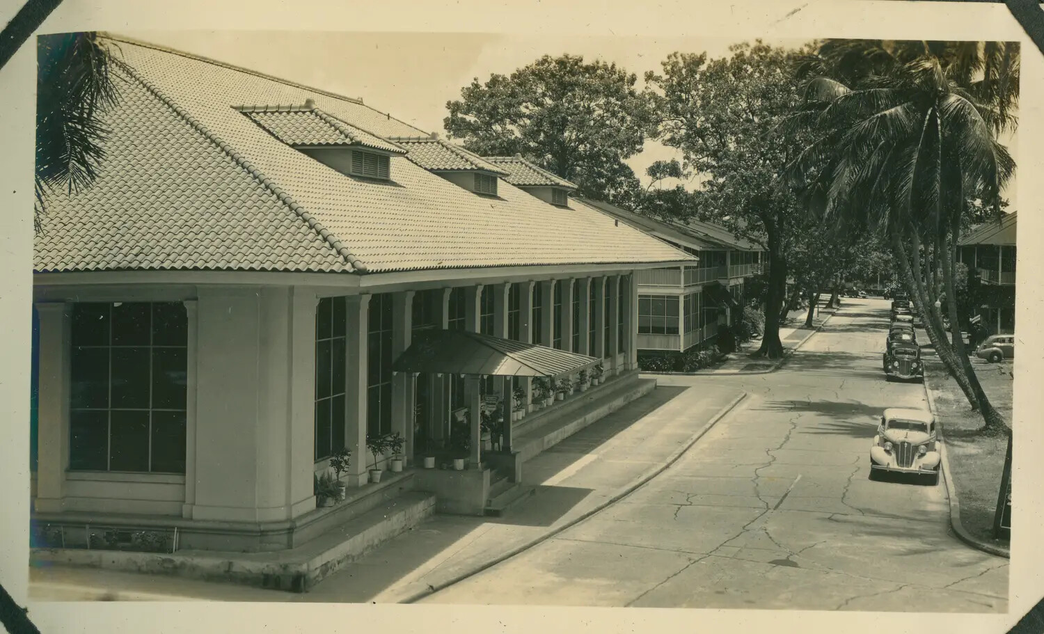 Military Administration Building, Panama Canal Zone, WWII Era