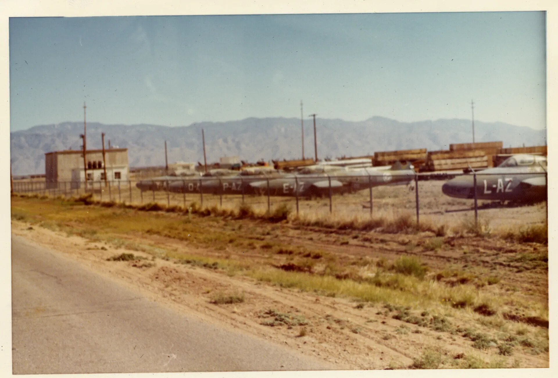 Retired Military Aircraft in Desert Storage Yard, Davis-Monthan AFB
