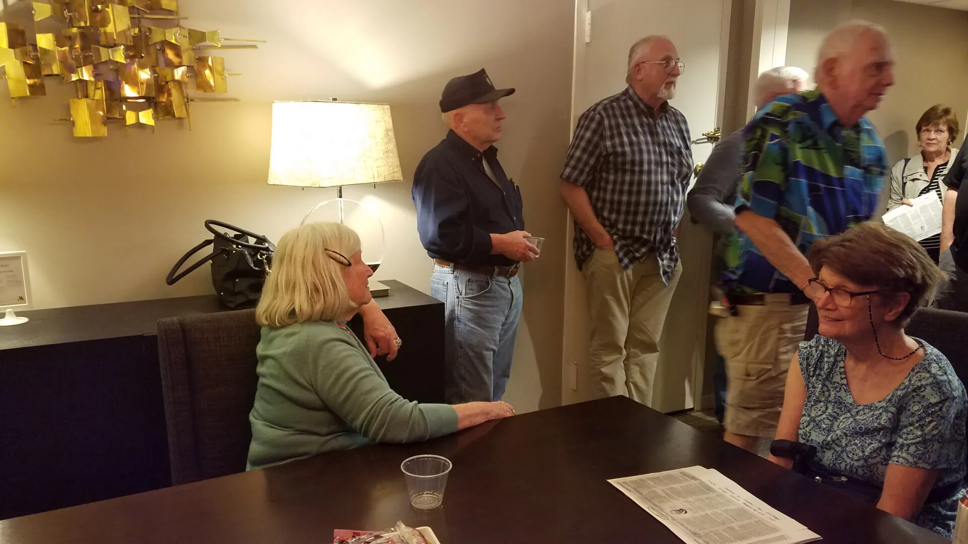 Informal Gathering of Veterans and Family, Gary Mike Rose MOH Weekend, October 21, 2017