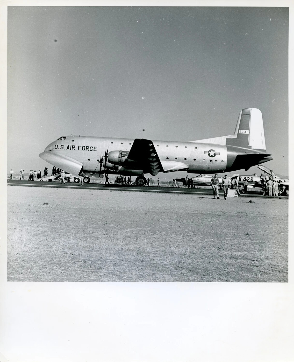 Douglas C-124 Globemaster II on Display at Air Force Open House