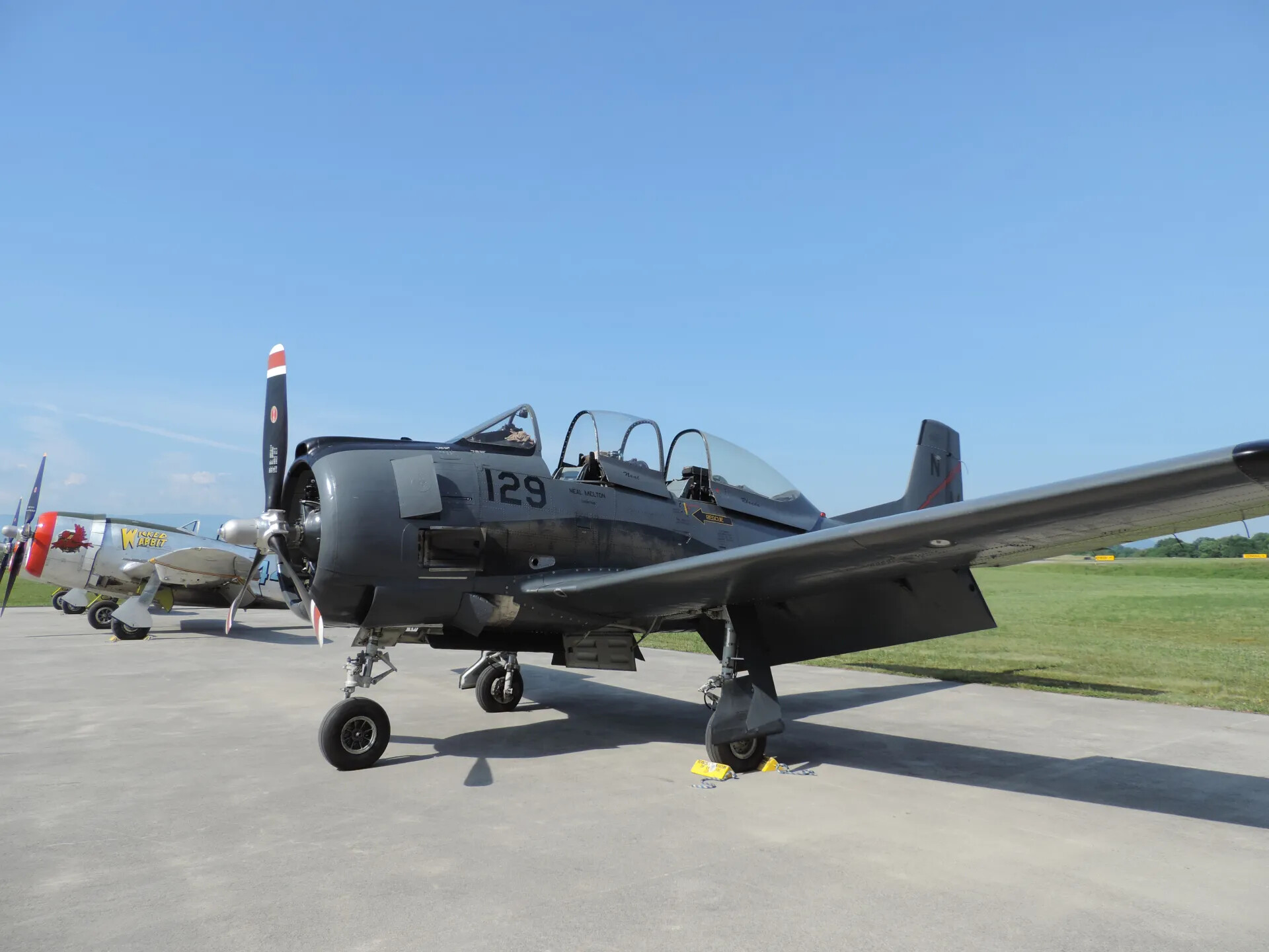 T-28 Trojan Trainer 'Neal Melton', TN Air Museum Air Show, June 2014