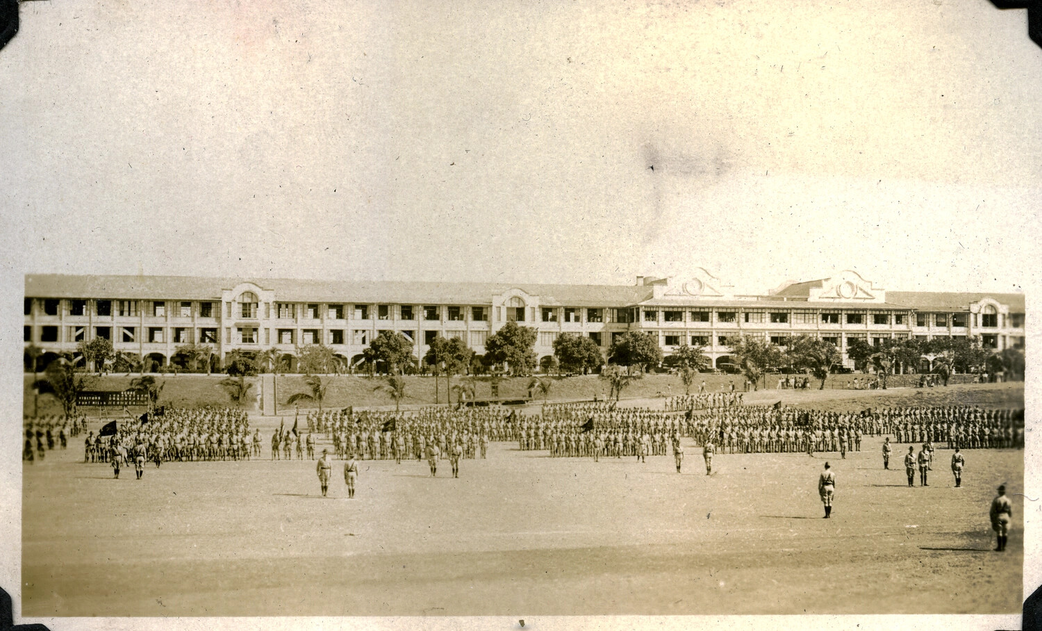 Grand Military Review on the Parade Ground, Manila, Philippines, Early 20th Century