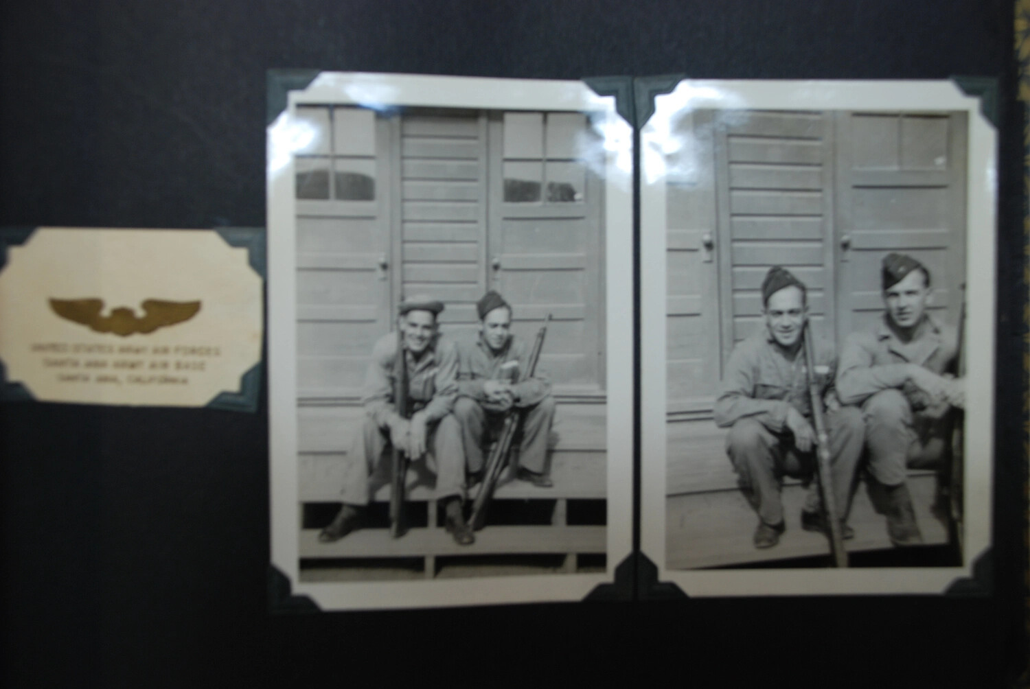 U.S. Army Air Forces Trainees at Santa Ana Army Air Base, California, World War II