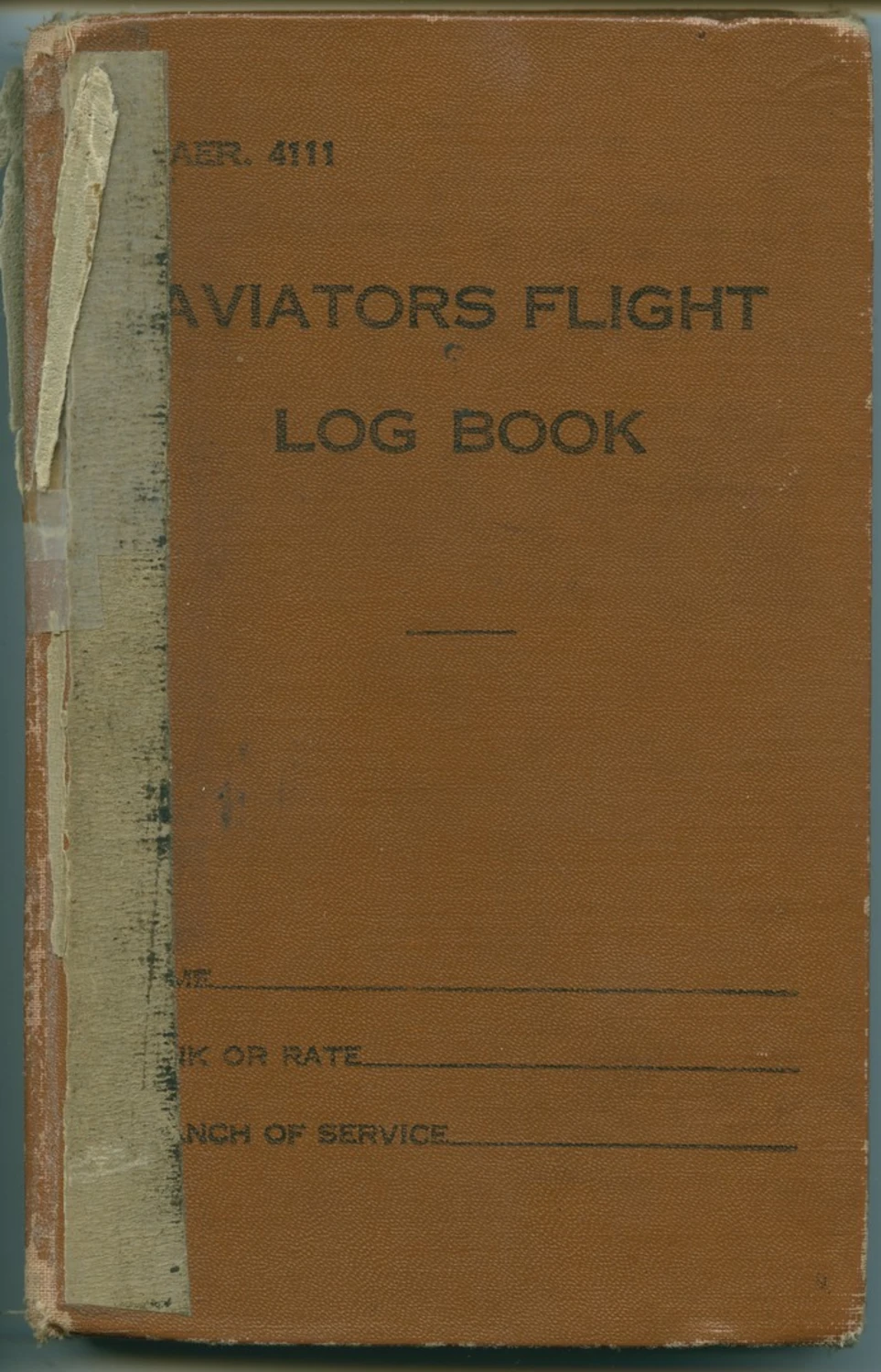 McALEER LOG BOOK JAN 1942 SEPT 1948