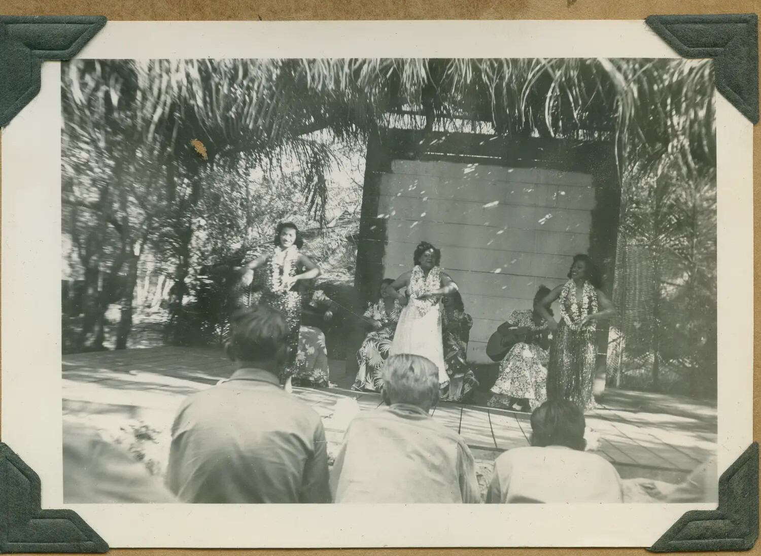 Hula Performance for Servicemen, Wartime Hawaii