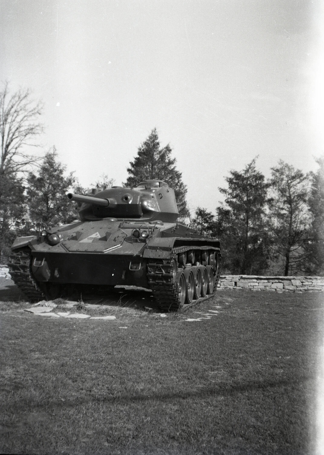 M24 Chaffee Light Tank on Display, Fort Knox, Kentucky