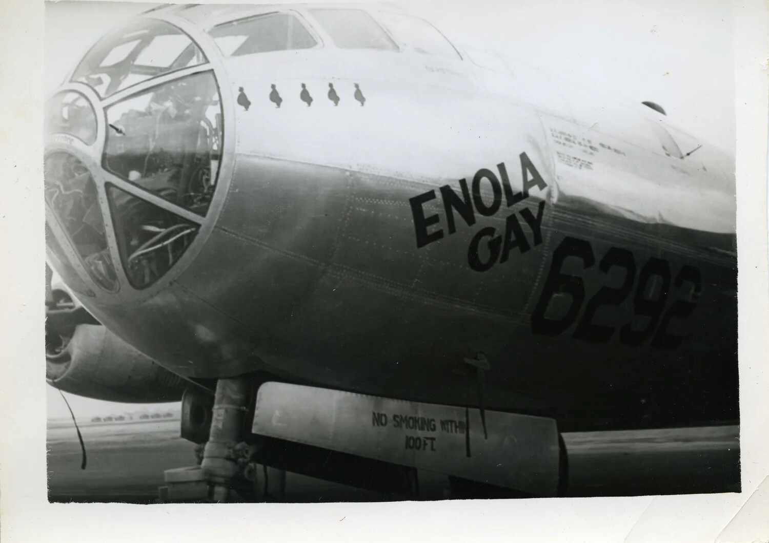 Nose of the B-29 Superfortress 'Enola Gay,' Serial 44-86292