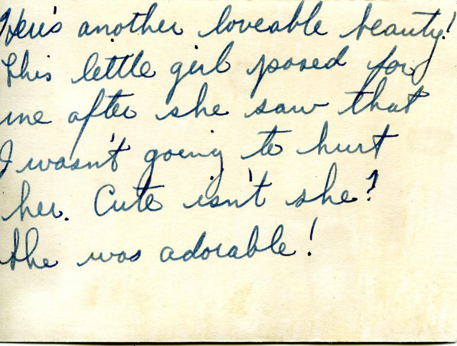 Handwritten Album Caption, 345th Bombardment Group Photo Album, Ie Shima
