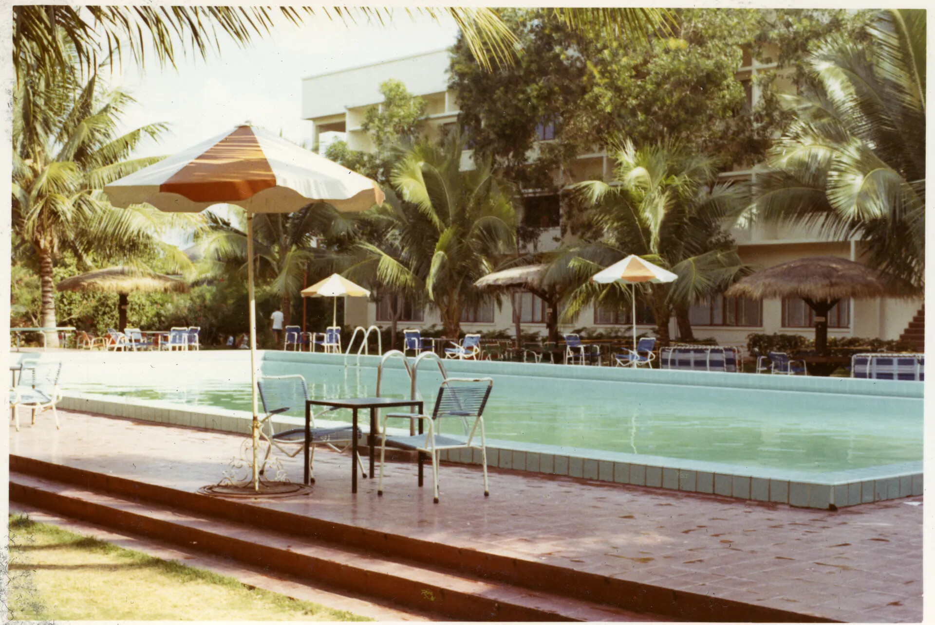 Poolside at Tropical Resort Hotel, Vietnam-Era R&R Location