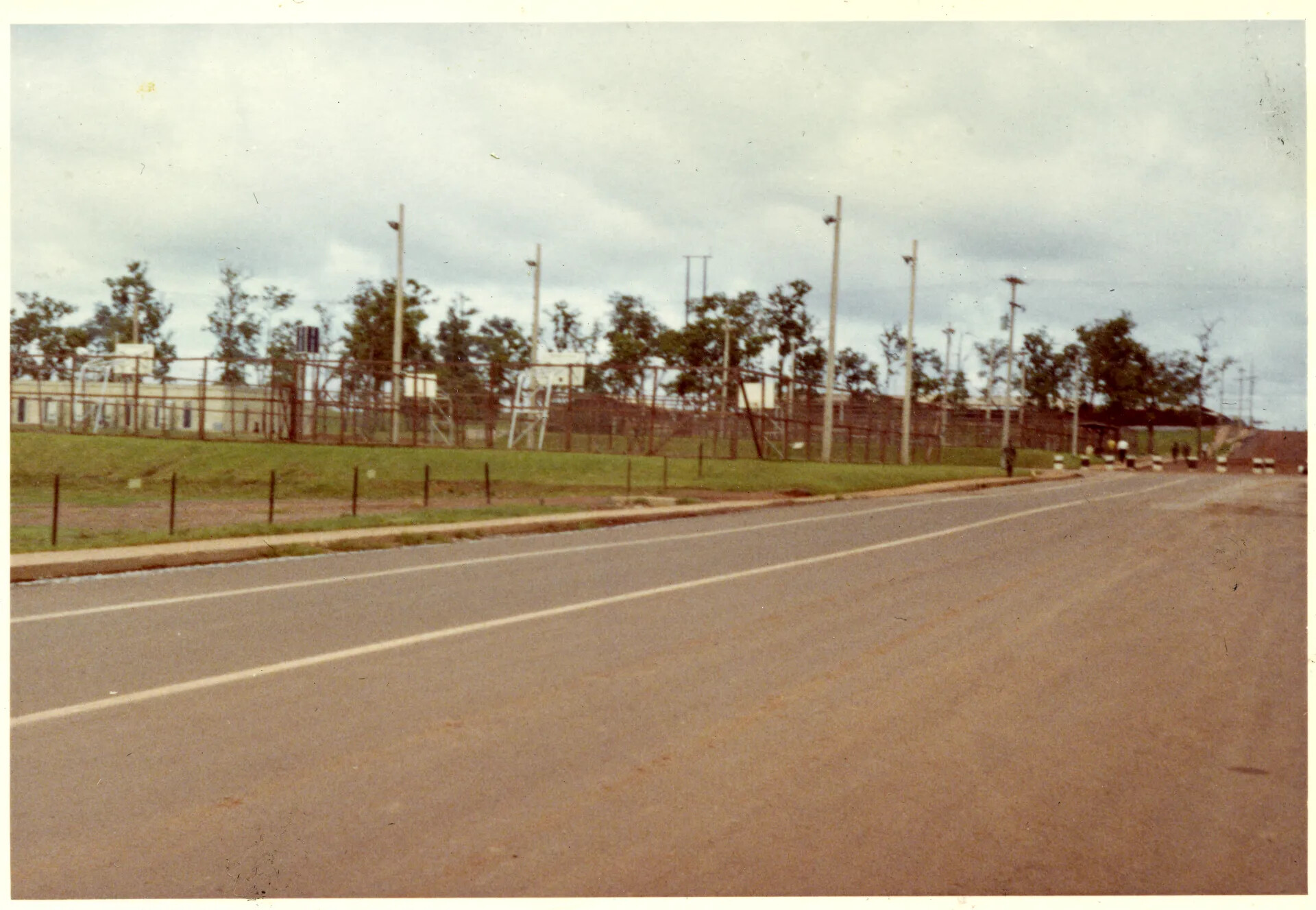 Base Perimeter Road and Security Fencing, Nakhon Phanom RTAFB (NKP), Vietnam War Era