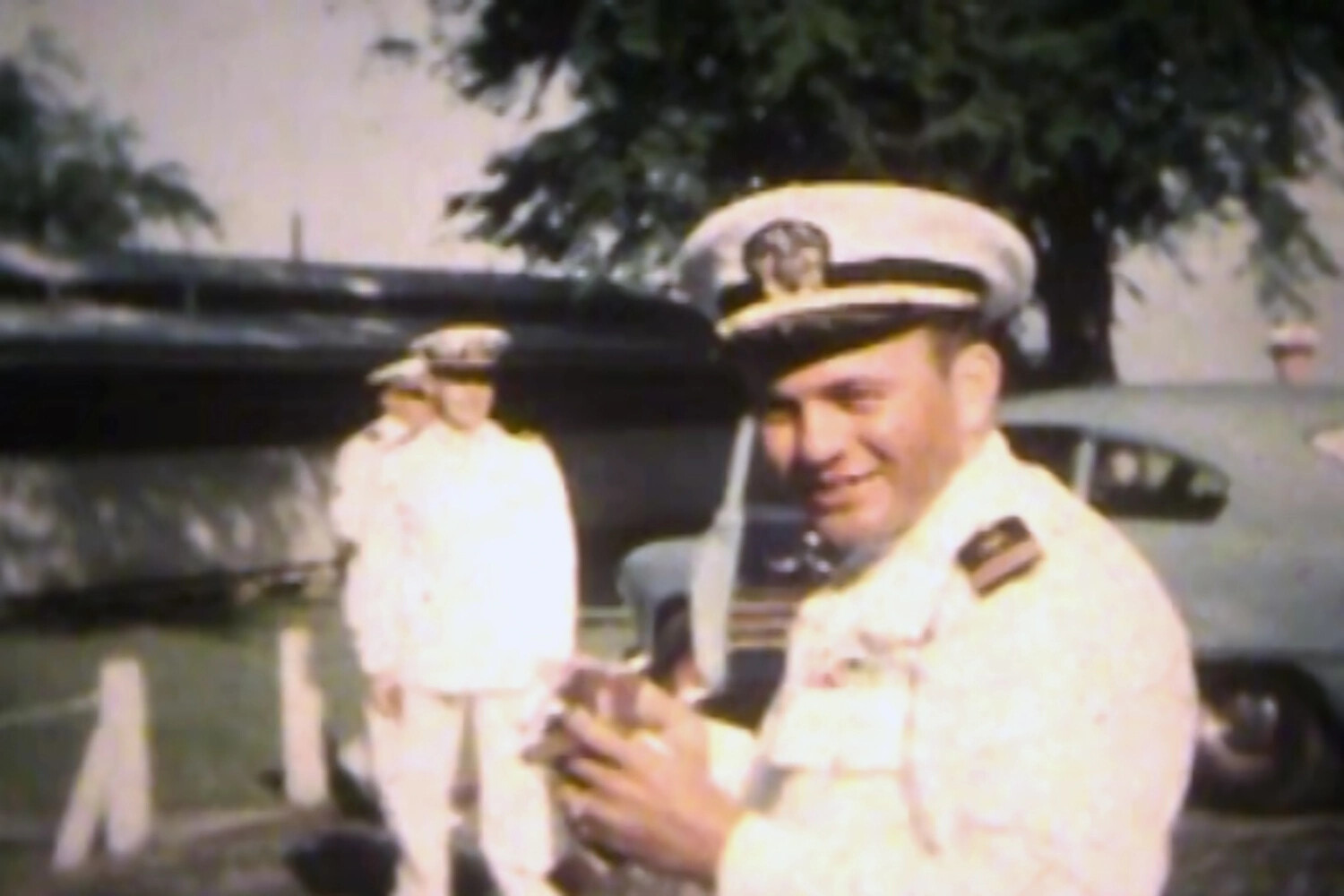 U.S. Navy Officers at NAS Kaneohe Bay, Hawaii, Korean War Era