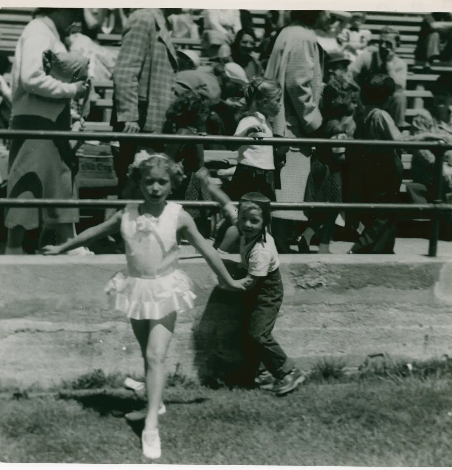 Children at a Public Event, Margaroli Family Collection, 1944 (WWII Homefront)