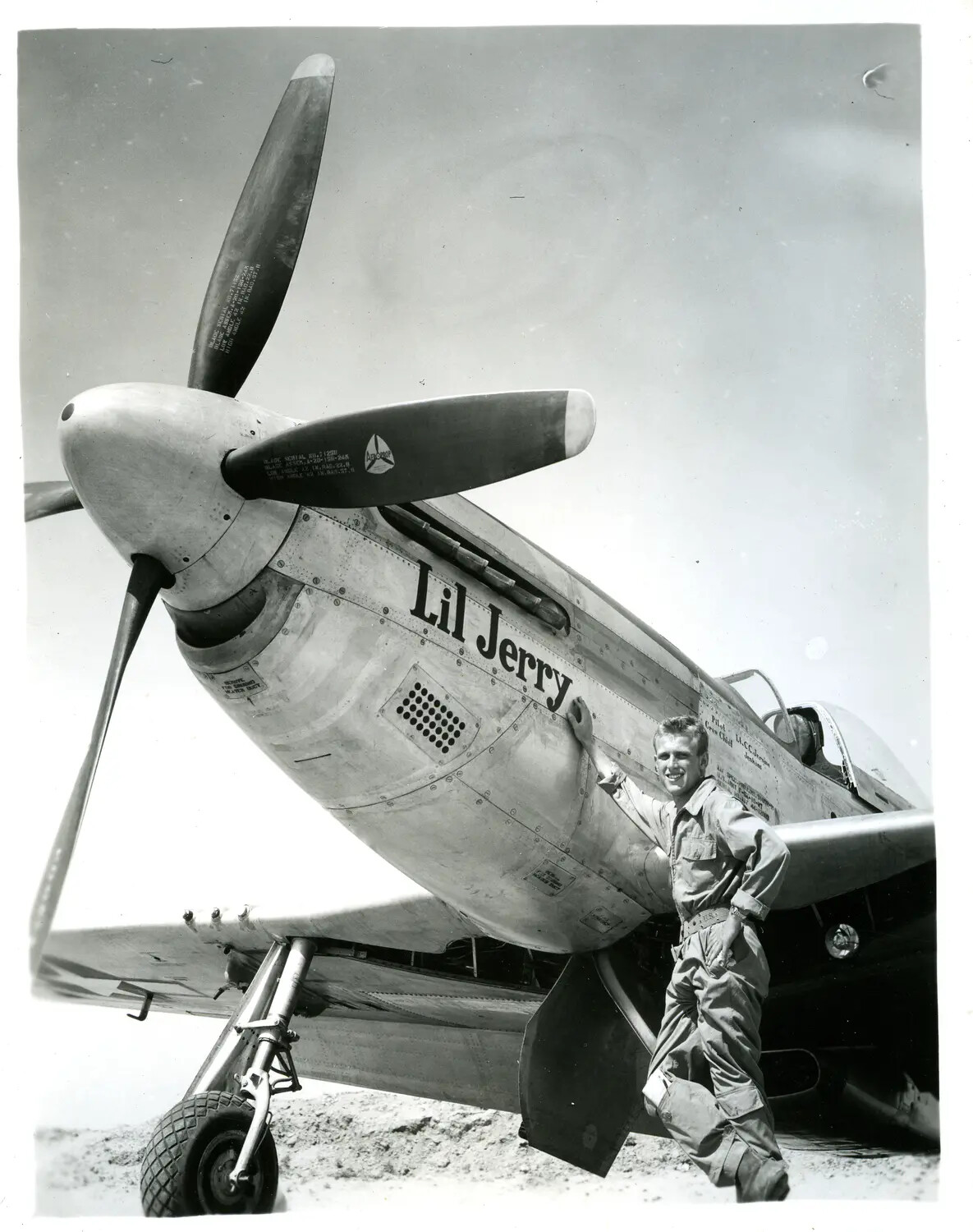 P-51 Mustang 'Lil Jerry' with Crew Chief, China-Burma-India Theater, WWII