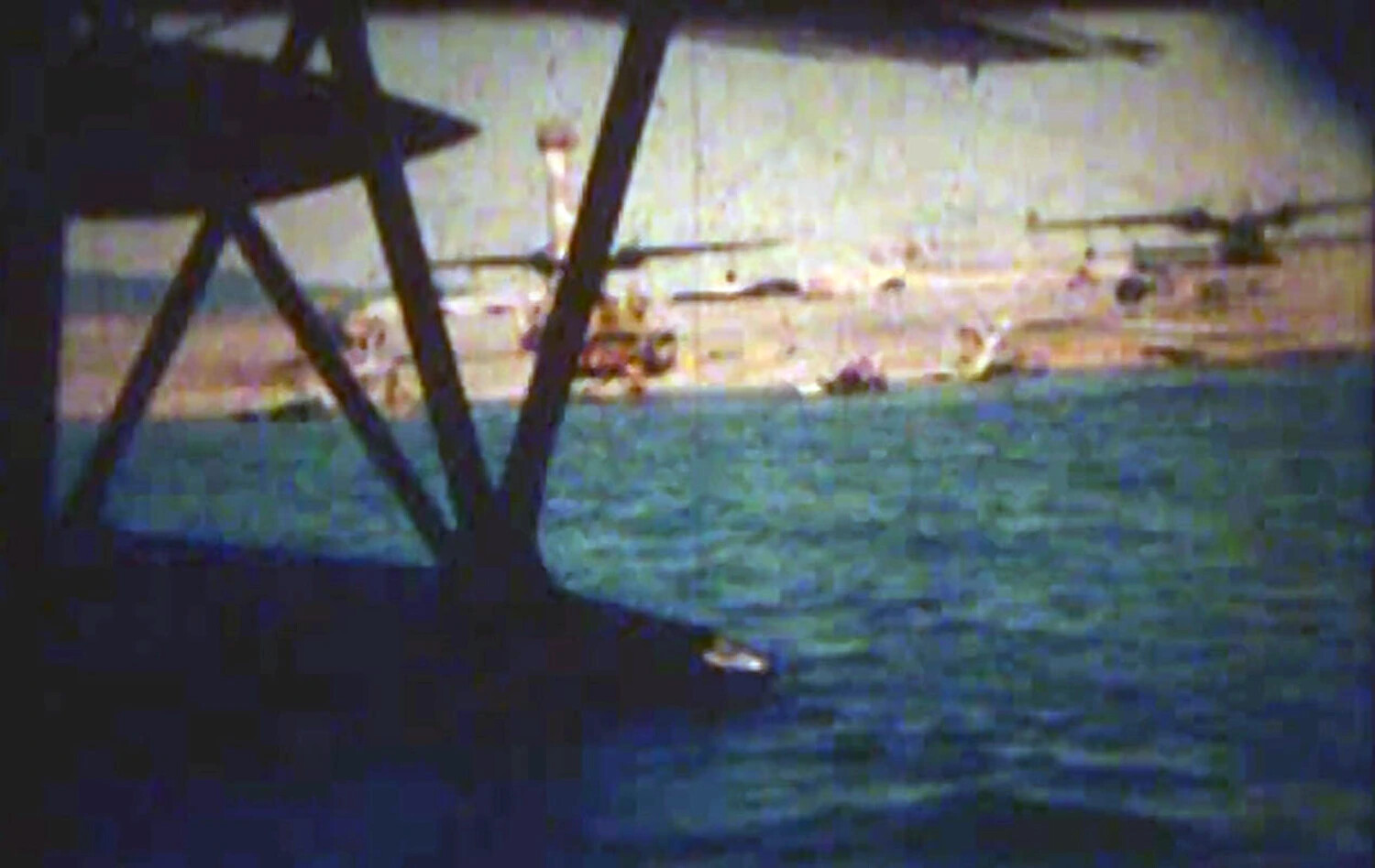 PBY Catalina Flying Boats at NAS Kaneohe Bay, Film Still (Joseph Smith Interview Archive)