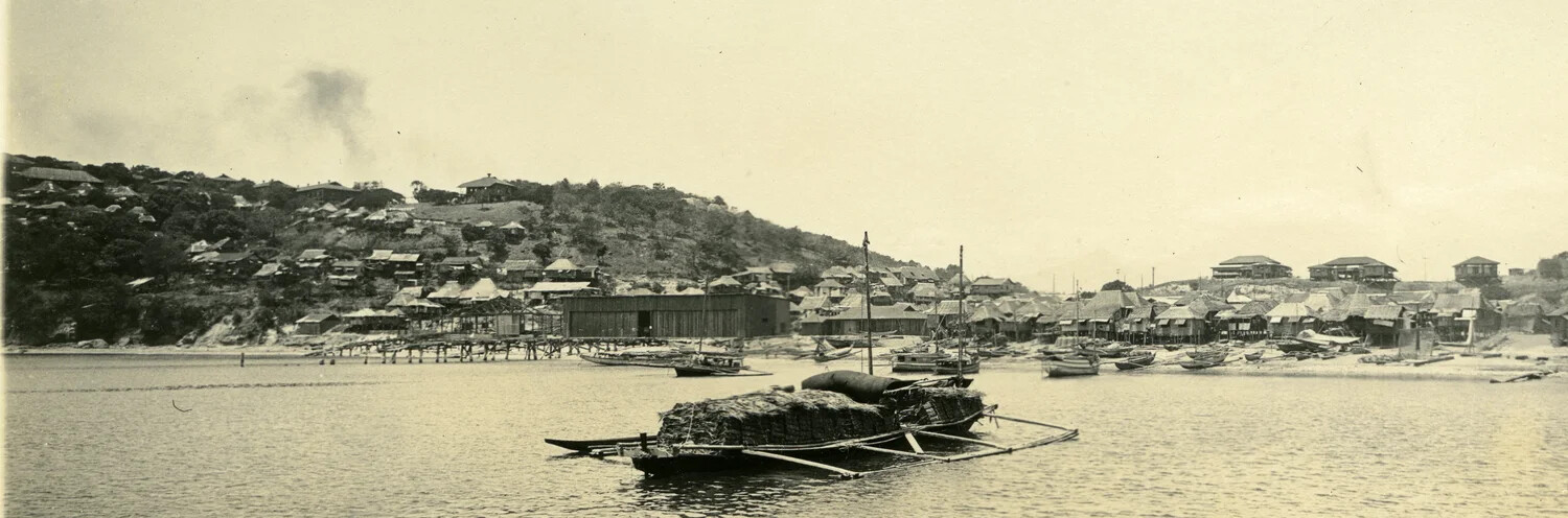 Bottomside Settlement, Corregidor Island, Philippines, 1923