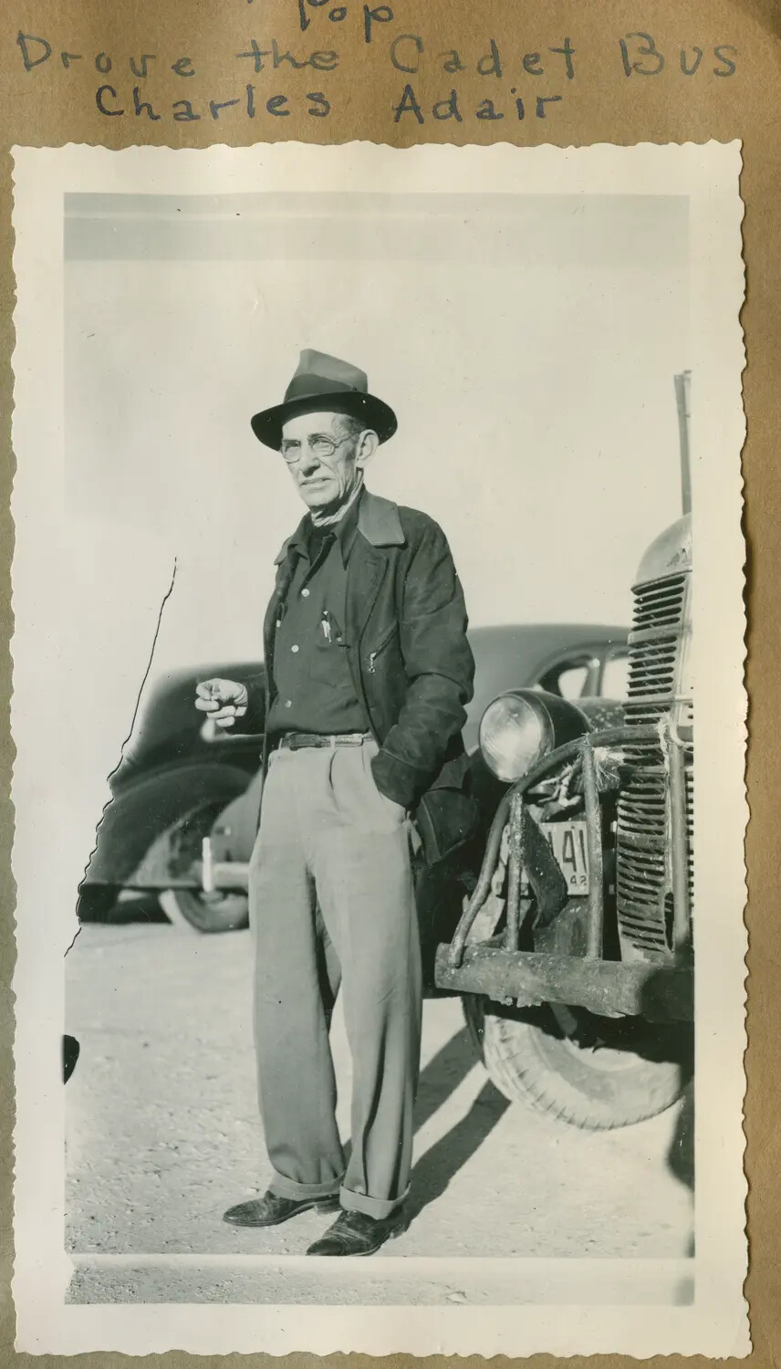 Charles Adair, Civilian Cadet Bus Driver, Navy V-5 Training Program, c. 1941-1943