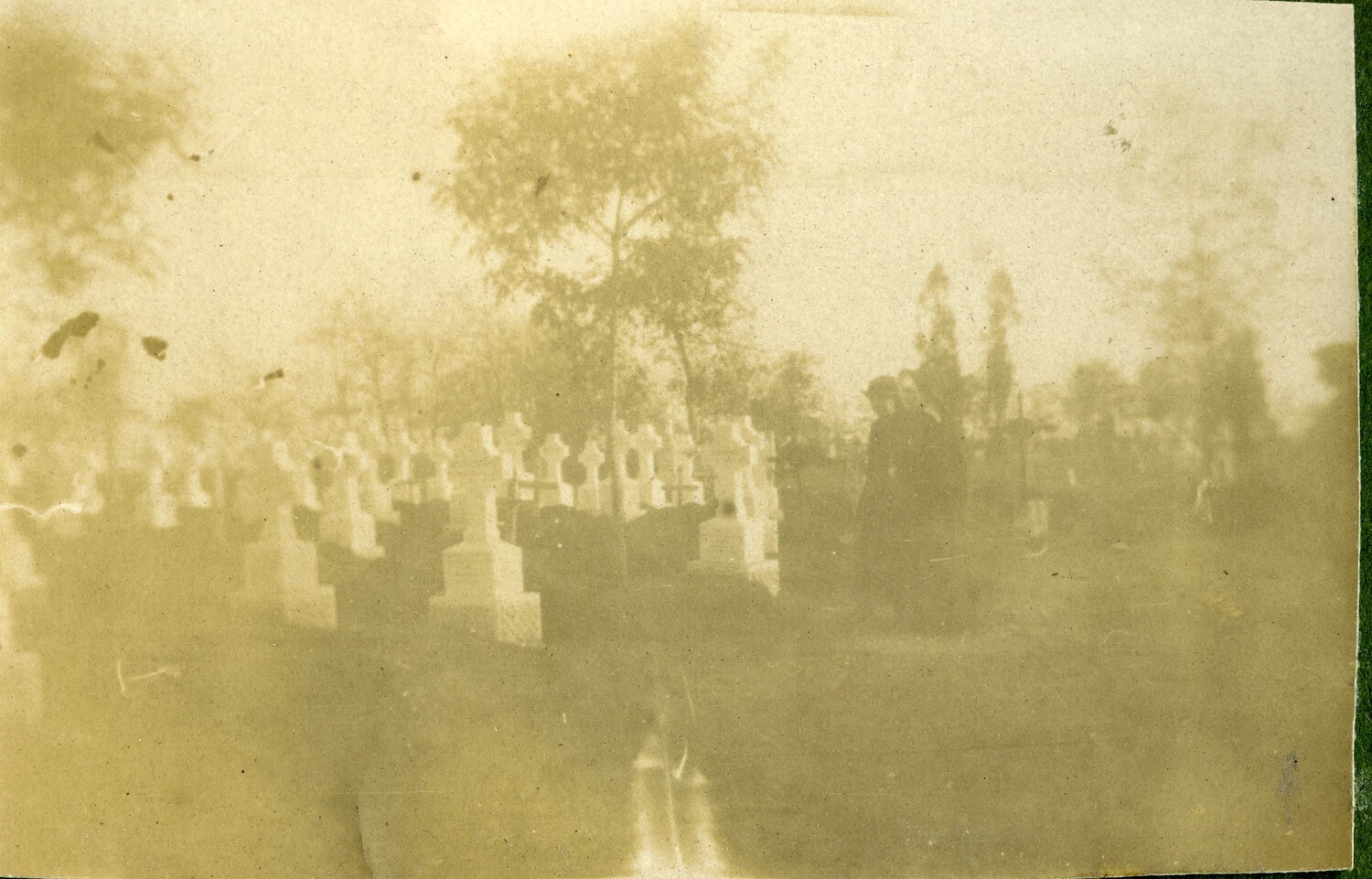 French Military Cemetery, WWI Pilot's Photo Album