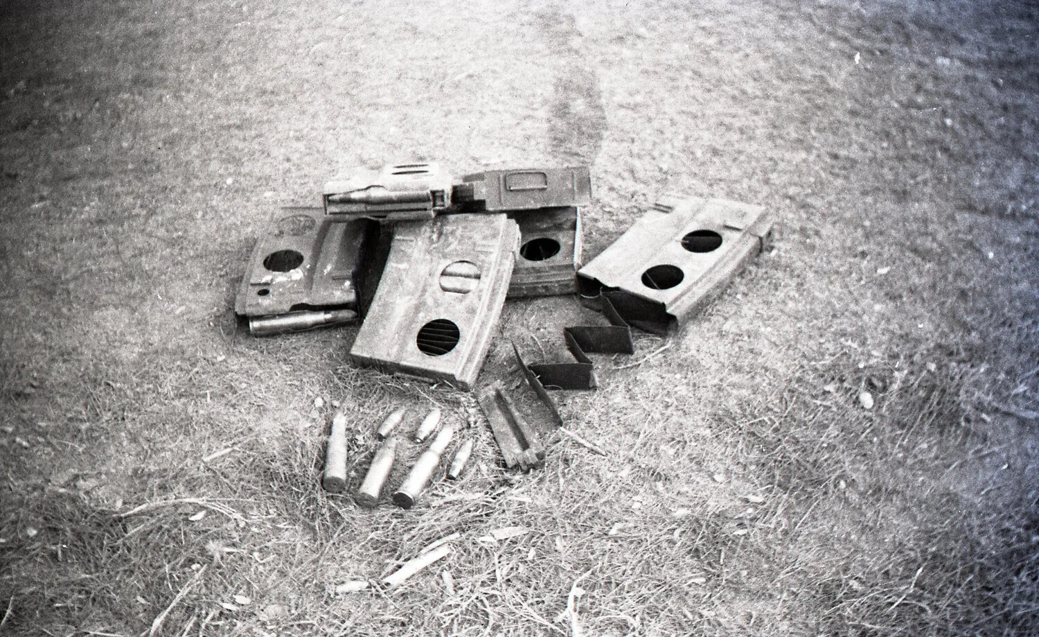 Captured Ordnance: Machine Gun Magazines and Cartridges, Luzon, Philippines, World War II