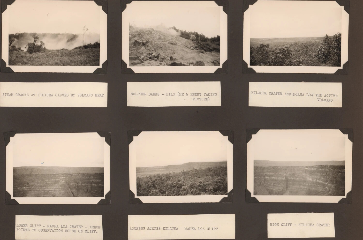 Photo Album Page: Kilauea and Mauna Loa Volcanoes, Hawaii Volcanoes National Park