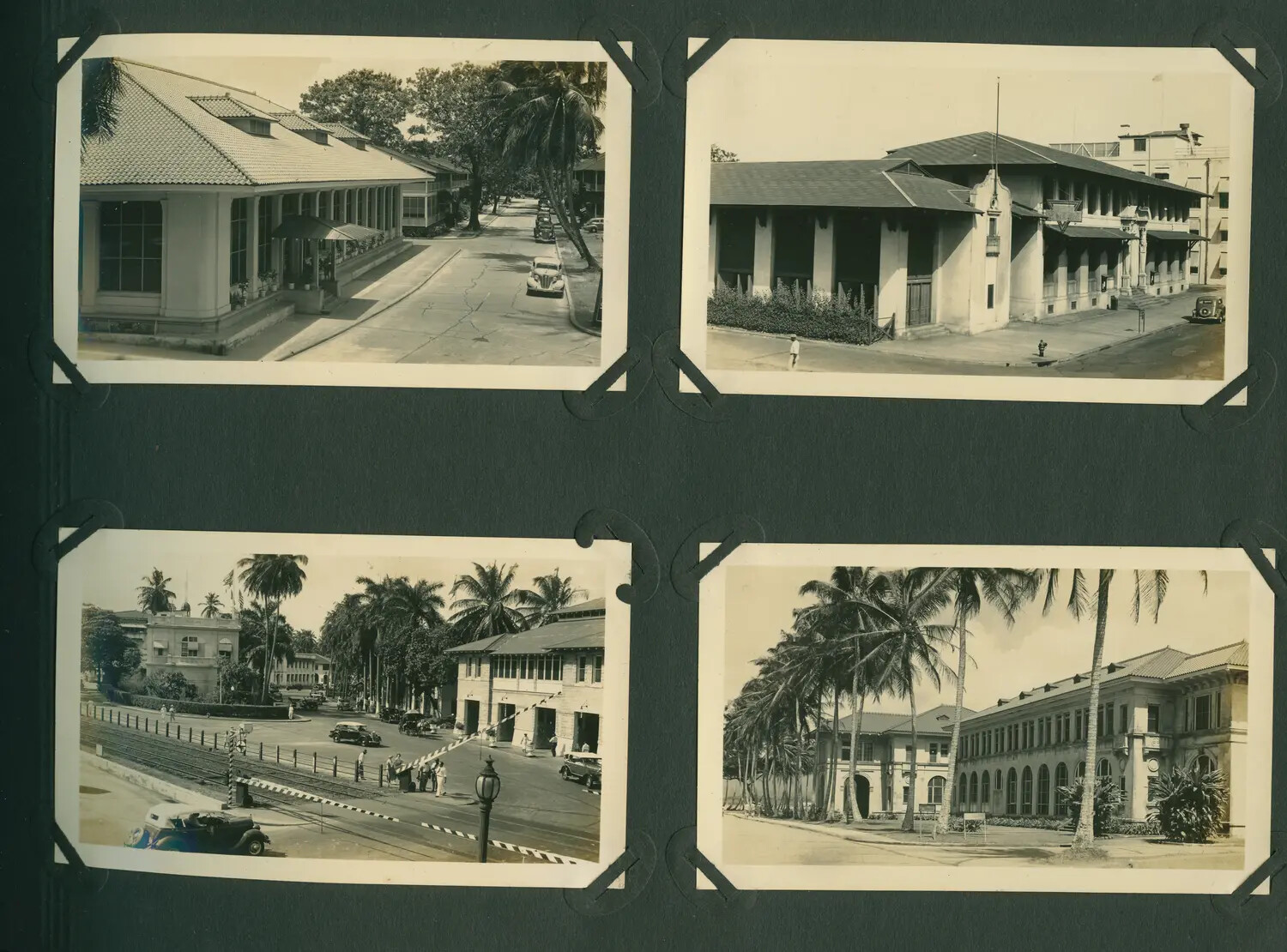 Album Page: Panama Canal Zone Military/Administrative Buildings, WWII Era