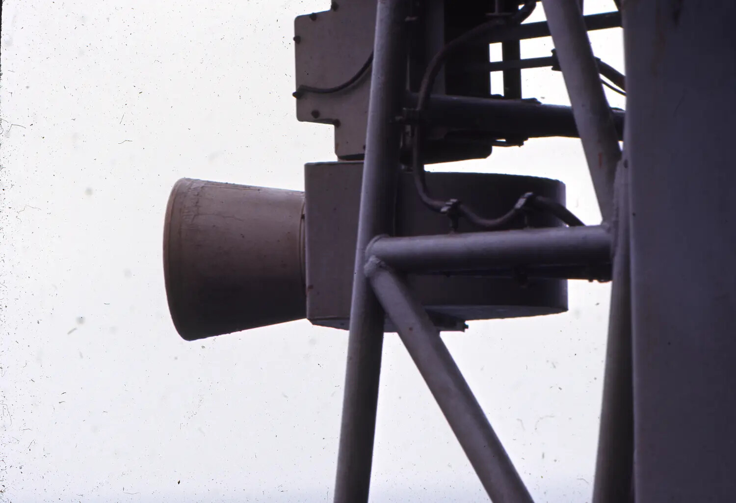 Close-Up Detail of Ship's Horn/Loudhailer Unit, USS Ticonderoga