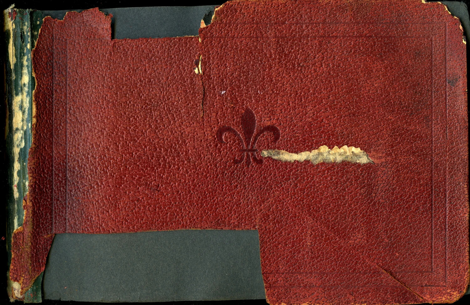 Front Cover, USS Columbia Photograph Album