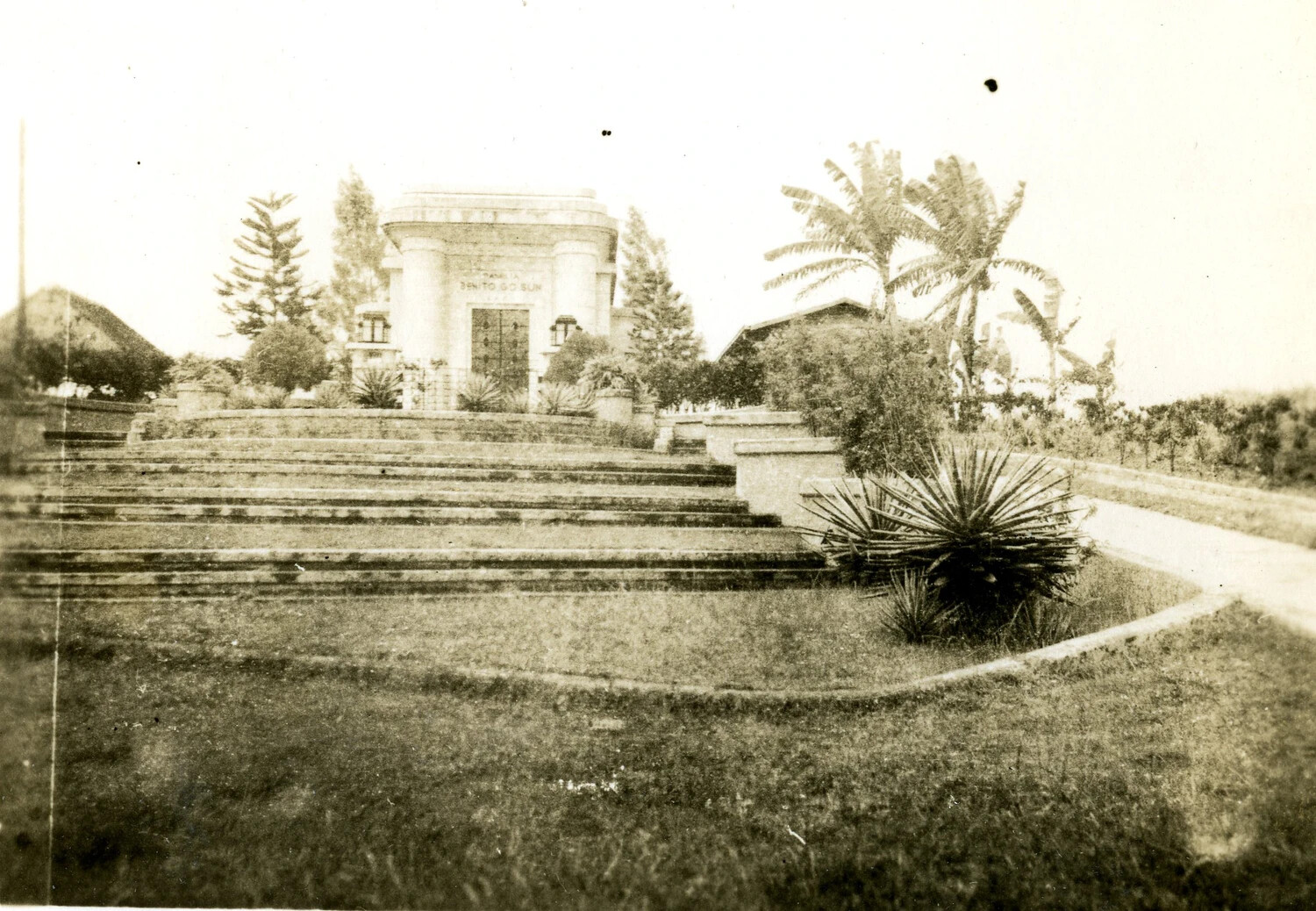 Filipino Family Mausoleum in Manila-Area Cemetery