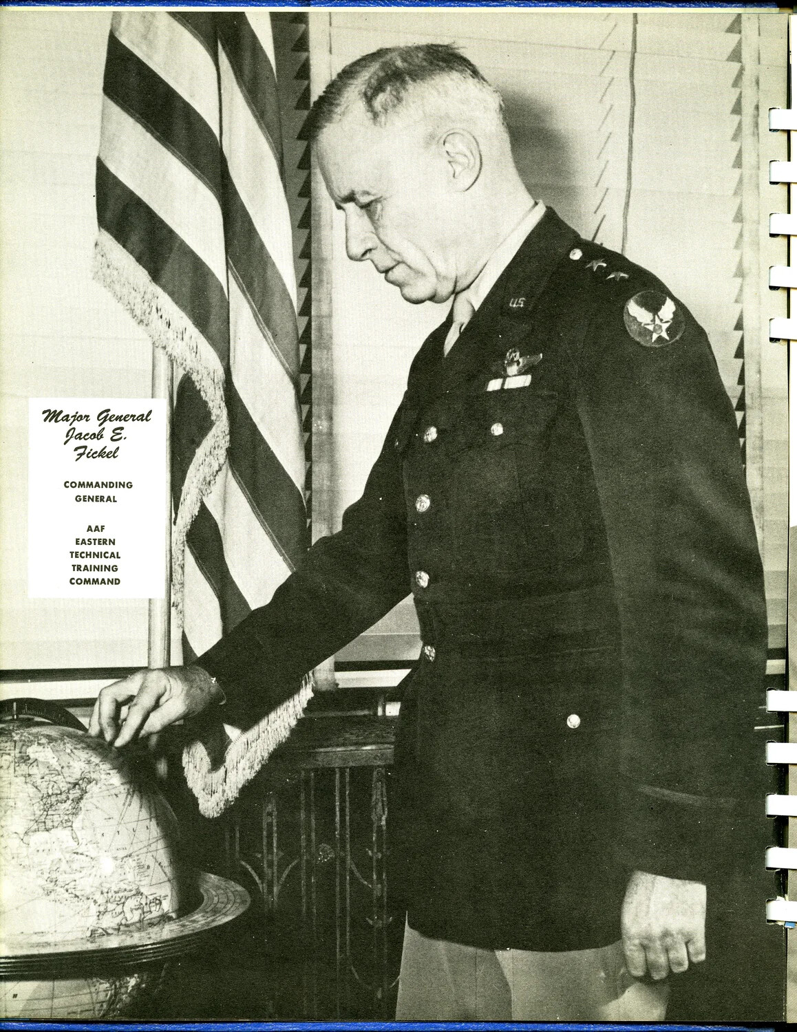 Leadership Portrait: Major General Jacob E. Fickel, Commanding General, AAF Eastern Technical Training Command