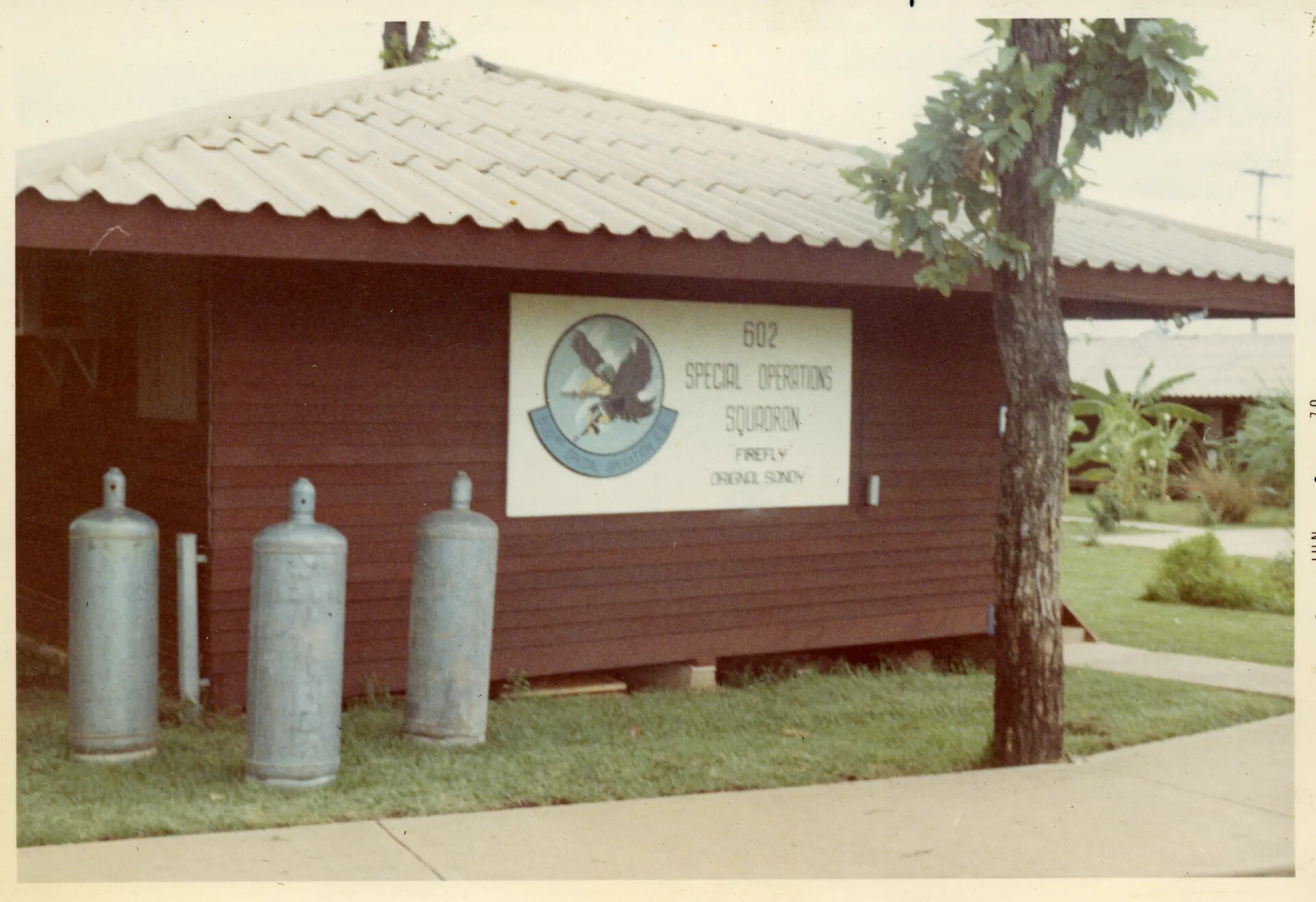 602nd Special Operations Squadron Unit Sign, NKP, Vietnam War Era