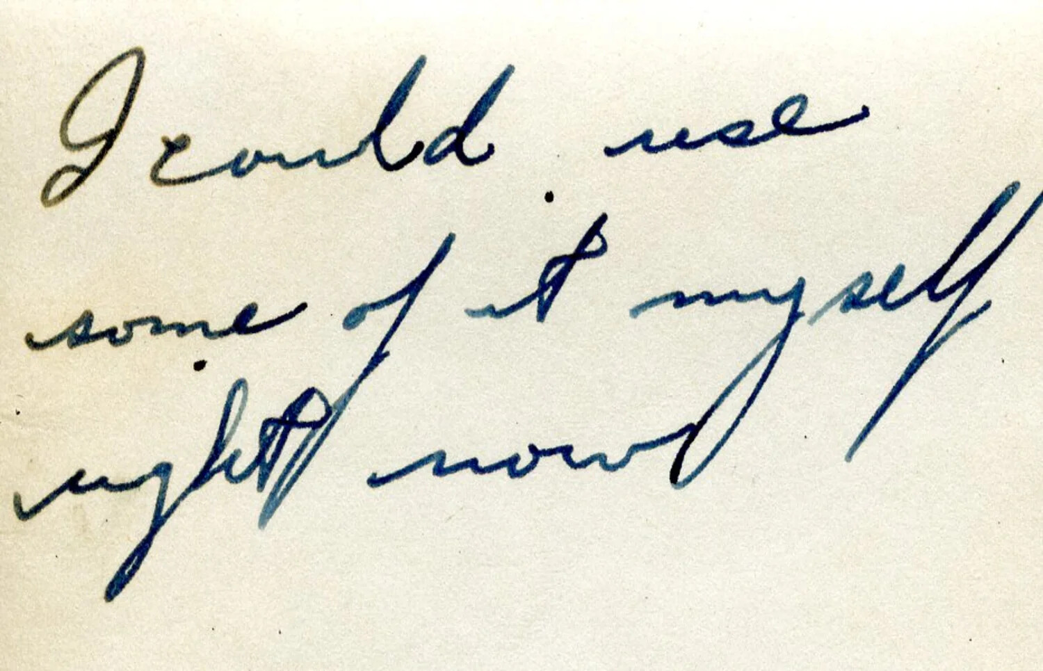 Handwritten Letter Fragment — 345th Bomber Group Wartime Correspondence, Ie Shima