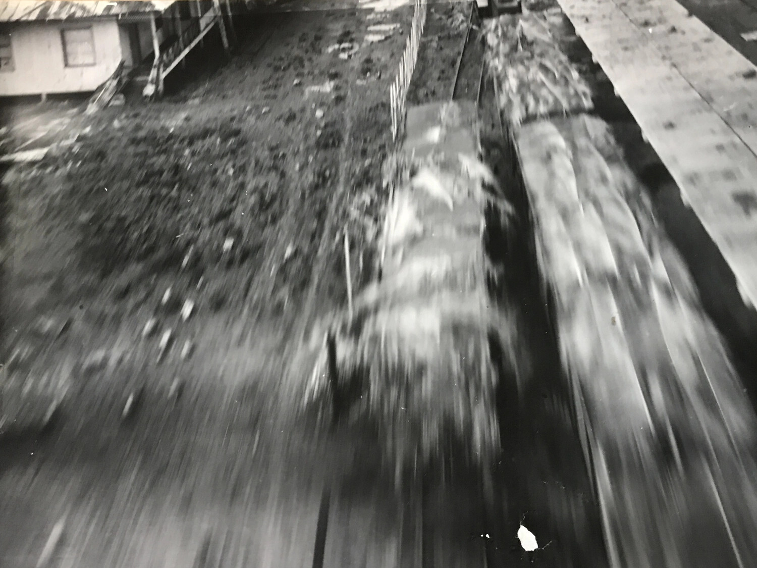 Extreme Low-Altitude Blurred Strike Photograph, Philippines, 312th Bomb Group