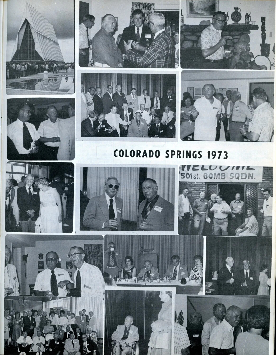 345th Bomb Group "Air Apaches" Reunion, Colorado Springs, 1973 -- Air Apache Journal, 1979