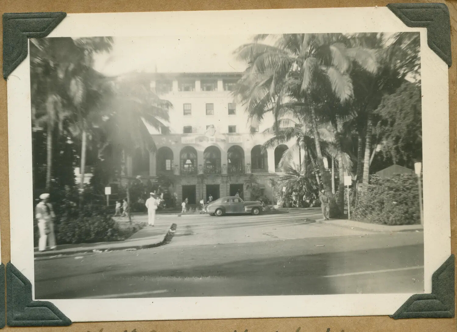 Armed Services YMCA ("...Club") Building, Honolulu, Hawaii, WWII Era