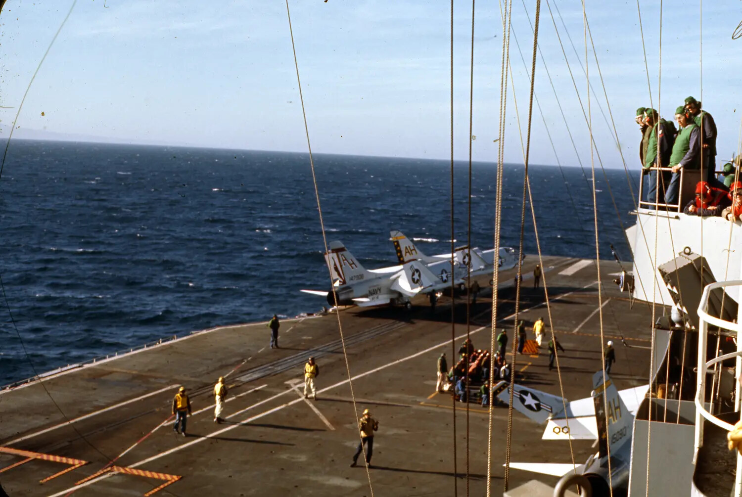 Flight Deck Operations Aboard USS Ticonderoga (CVA-14), Vietnam War Era